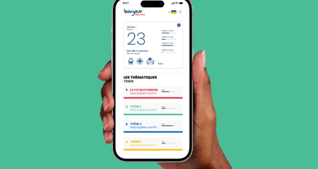 BSF lance « Bonjour Belgique », une application innovante d’apprentissage du français pour les réfugiés ukrainiens.